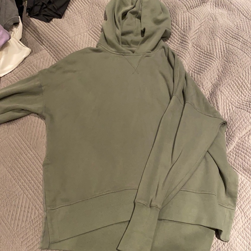 Olive green Abercrombie and Fitch sweater